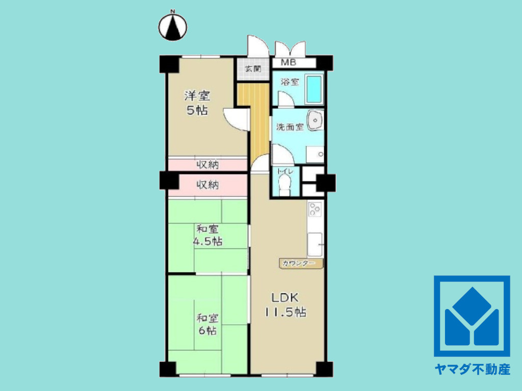 メゾン深草の間取り