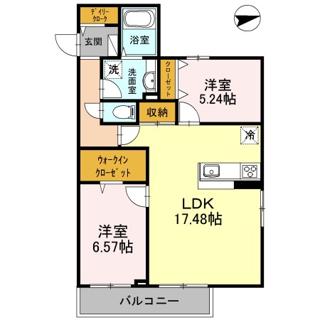【間取り】 | グランドール大岡山