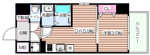 【間取り】 | サムティ福島ルフレ