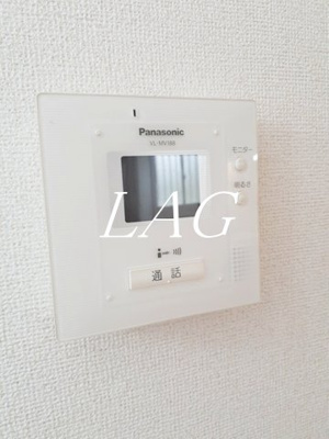 【セキュリティ】 | ペイサージュ | モニター付きインターフォンです。