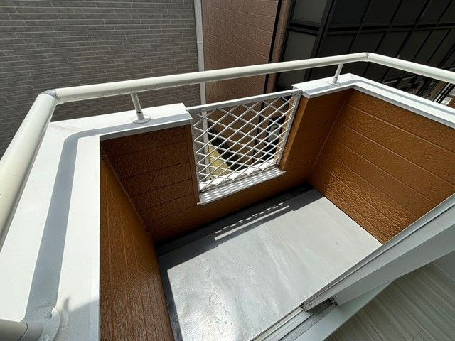 ジュネパレス流山第03のバルコニー|落ち着いた時間を過ごせるバルコニーです