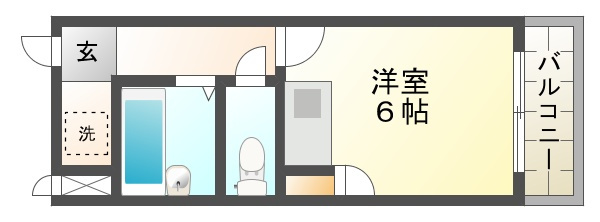 シティーコア西舞子の間取り