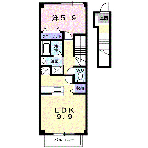 【間取り】 | メーディオ黒渕