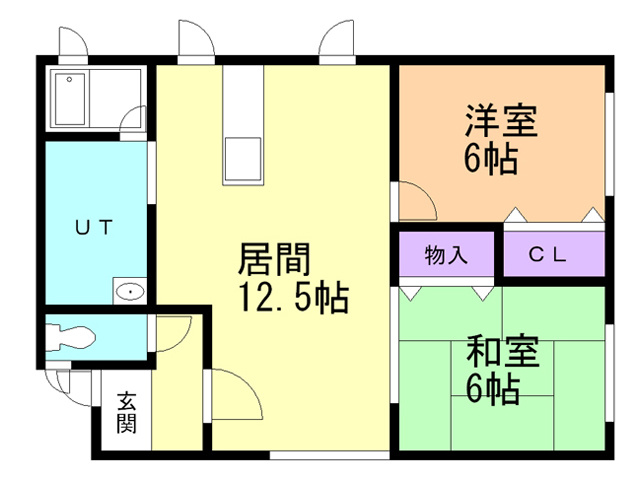 ハイツサンクライムの間取り