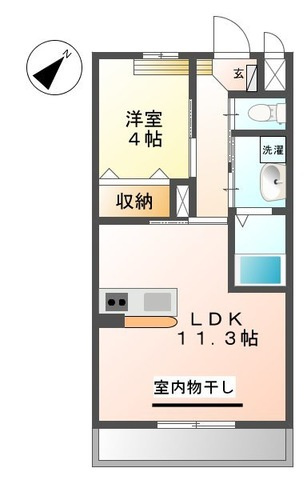 【間取り】 | スタービレB棟