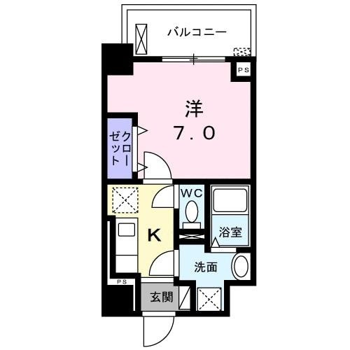 フリーデ明石駅前の間取り
