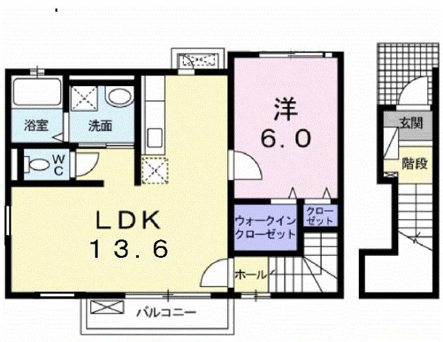 ビューティー　ヒロの間取り