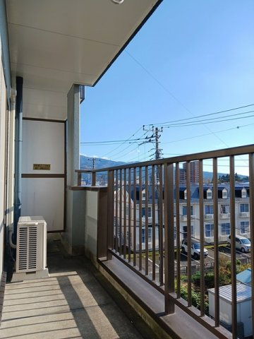 セントラルパークハイツのバルコニー