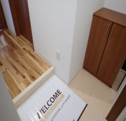 川崎市多摩区登戸の賃貸マンションの玄関
