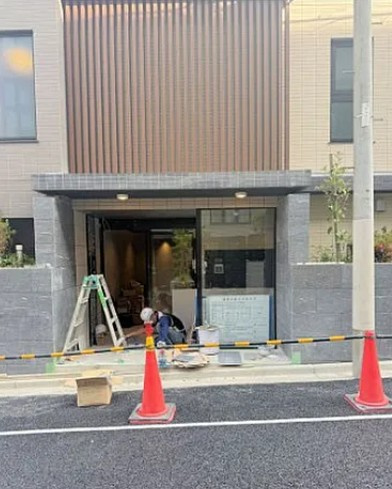 ビューテラス茗荷谷のエントランス