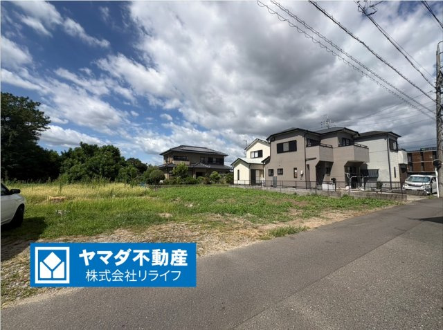 ブルーミングガーデン　一宮市浅井町前野　全１区画分譲の外観|「現地（2026年8月●日）撮影」　
■外観写真　
■ヤマダ不動産　株式会社リライフ　