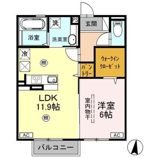 【間取り】 | ラ・ポーテＢ