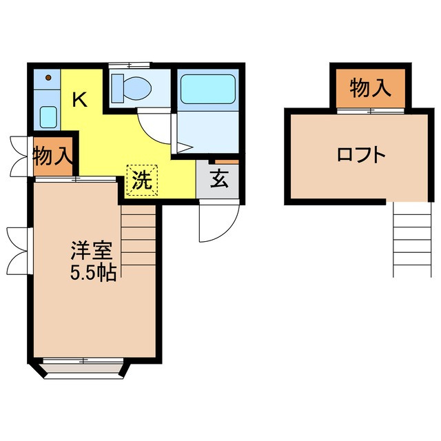 デュークハウスの間取り