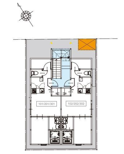 CASA DEL PARQUE(カーサ デル パルケ)の区画図