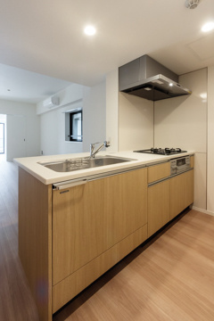 中央区日本橋横山町の賃貸マンションのキッチン