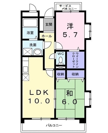 【間取り】 | サンライズ中和田