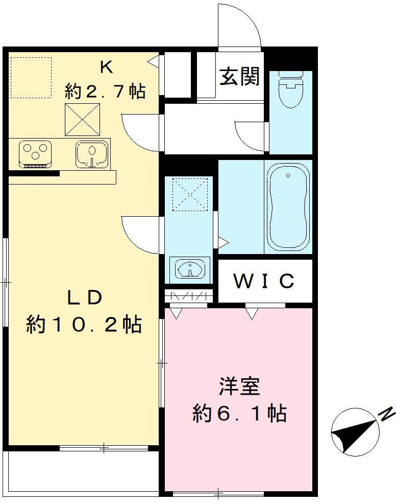 アーバン長尾の間取り