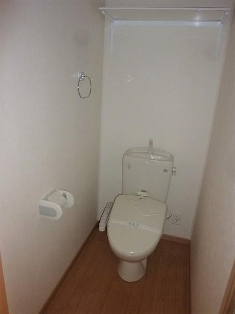 エルメゾンＯＫ　Ｂ（ペット）のトイレ|落ち着いたトイレです