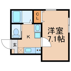 仲介手数料（賃料の1.10ヵ月）の50％OFF対象物件！の間取り