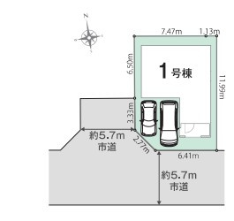【区画図】 | リナージュ枚方市藤阪元町２丁目０１期 | 区画図