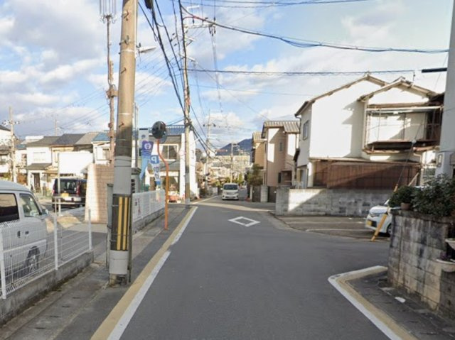 【前面道路含む現地写真】 | 山科区西野櫃川町　売地