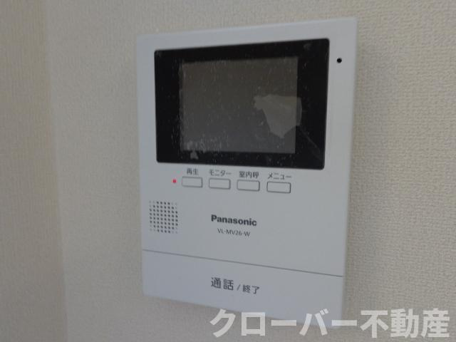セーヌ・リヴァーのセキュリティ|カメラ付インターホン（イメージ）