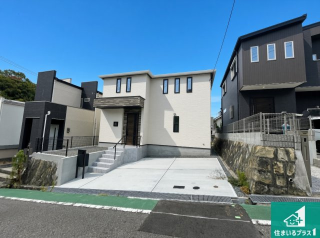 神戸市垂水区下畑町　新築一戸建ての外観|お客様に長く安心して住んでいだだける事にこだわった家づくり！住んでからのアフターサービスにもしっかりと取り組んでいます！