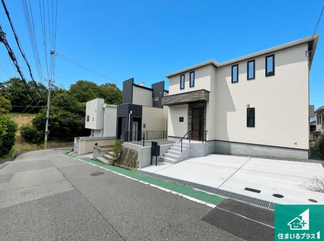 神戸市垂水区下畑町　新築一戸建ての外観|安心の10年保証！外観を美しく保ち、雨水で汚れを落とします！気になることがありましたら、お気軽にお問い合わせください！