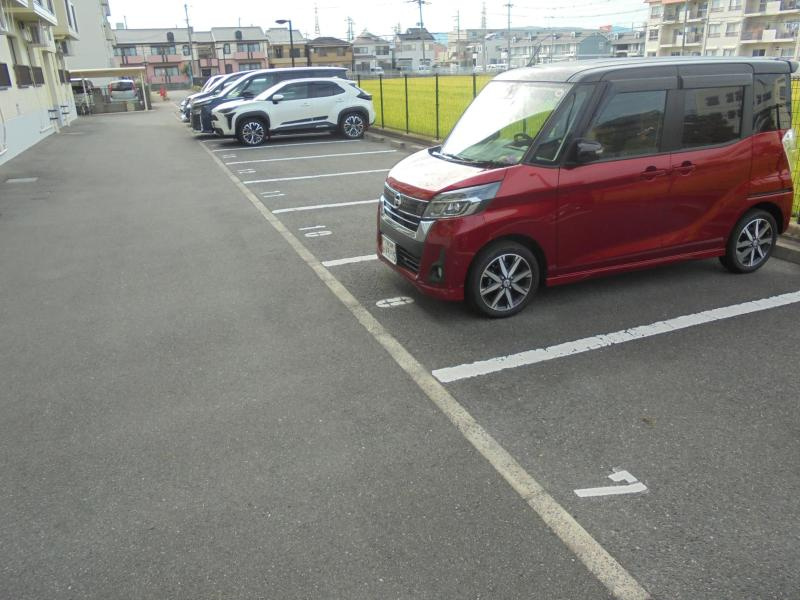 レントリッヒの駐車場