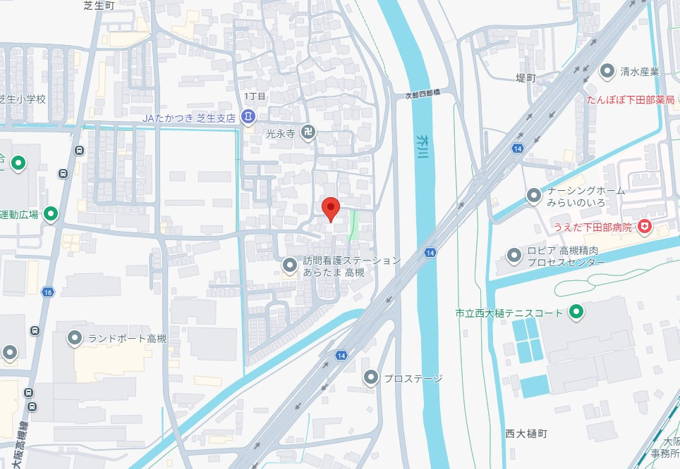 レントリッヒの地図