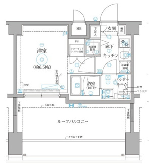 【間取り】 | レアライズ立川 | 間取りです。