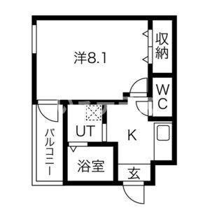 フジパレス神戸本町ウエストの間取り