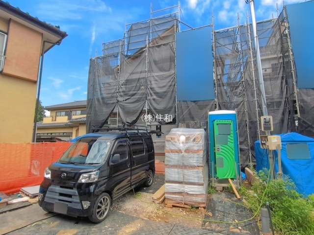 【新築分譲住宅】川越市南大塚3丁目の前面道路含む現地写真