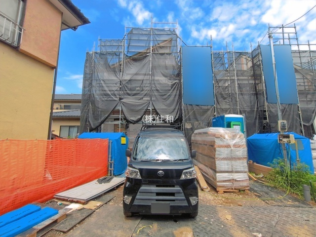 【新築分譲住宅】川越市南大塚3丁目の前面道路含む現地写真
