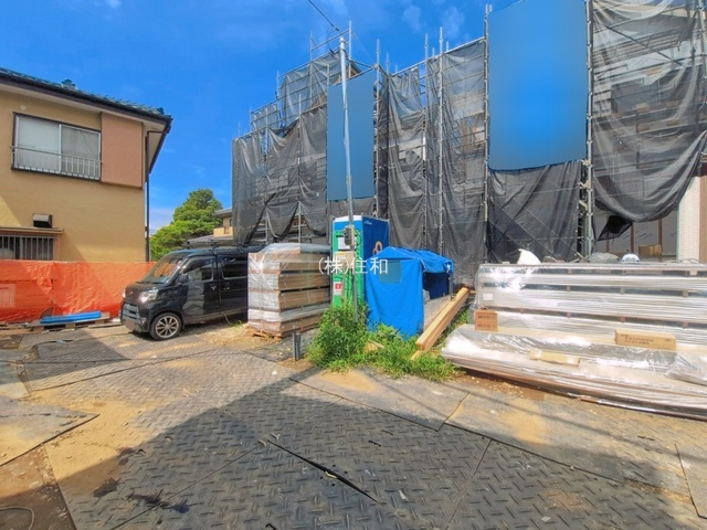 【新築分譲住宅】川越市南大塚3丁目の前面道路含む現地写真