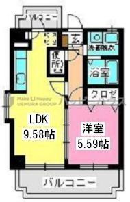 【間取り】 | ヴィラ・ヴィンテージ唐原
