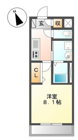 シルク南参道Ｒの間取り