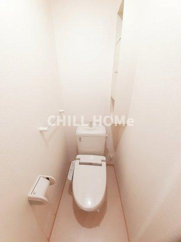 ピーノ・プリモＡのトイレ|当社、チルホームのHPもご覧ください(^^)/物件情報多数♪