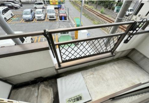 ラフィーヌ・池田５番館のバルコニー