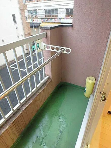 重原マンションのバルコニー