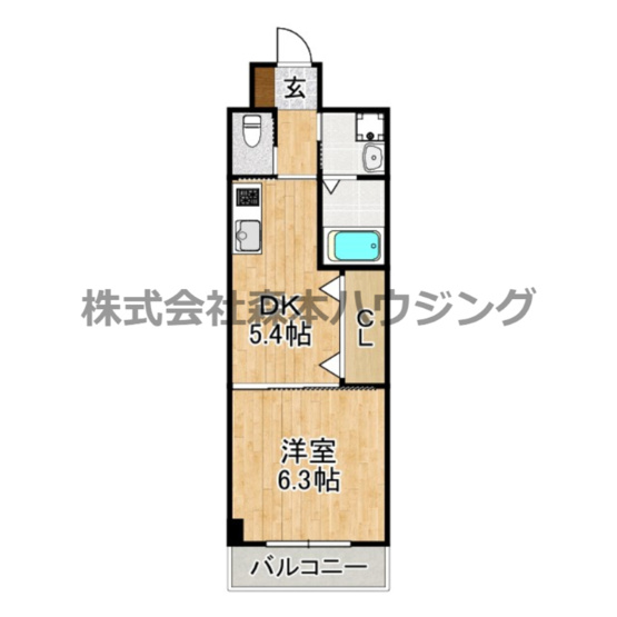 【間取り】 | 　サンフレンドソラーナ
