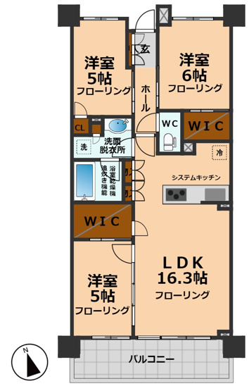 【間取り】 | グランリビオ浜田山