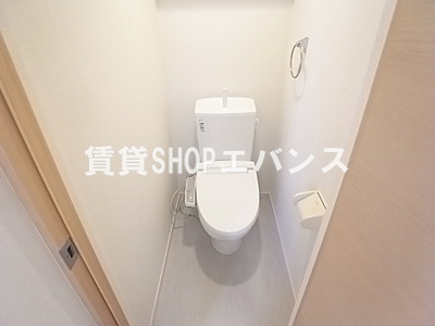【トイレ】 | リブリ・BYZO | 落ち着いた色調のトイレです