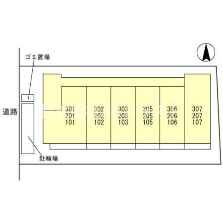 【区画図】 | ルミナスハイム