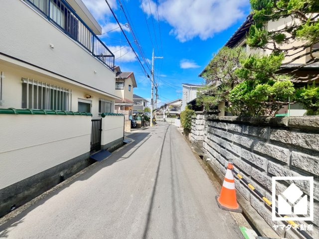 京田辺市草内山科　1期の前面道路含む現地写真|9月21日　現地写真更新