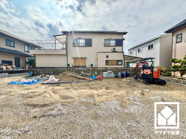 京田辺市草内山科　1期の外観|8月28日　現地写真更新
