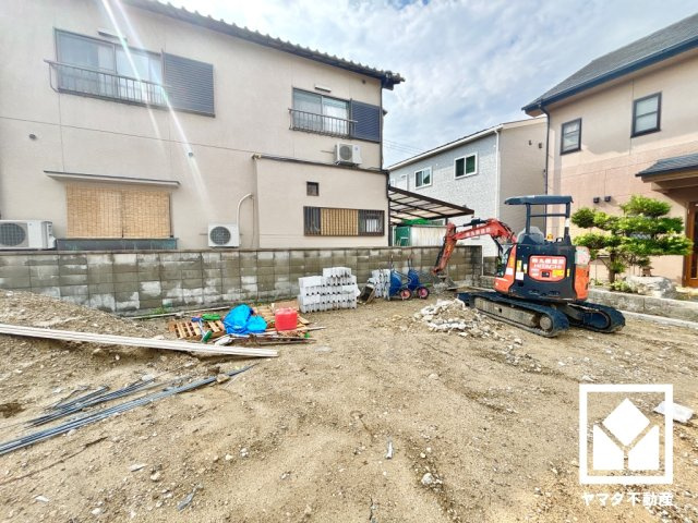 京田辺市草内山科　1期の外観|8月28日　現地写真更新