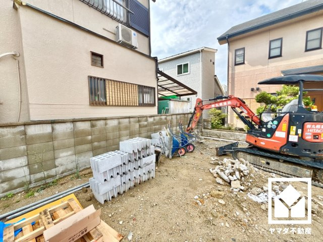 京田辺市草内山科　1期の外観|8月28日　現地写真更新