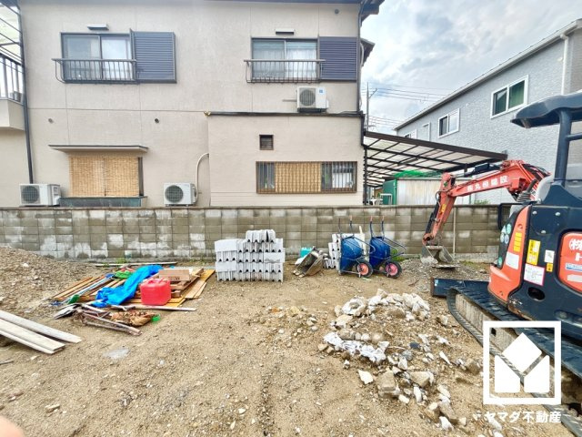 京田辺市草内山科　1期の外観|8月28日　現地写真更新