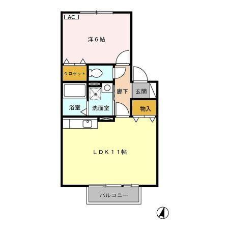 サライⅢの間取り